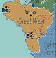 Vendee France Map