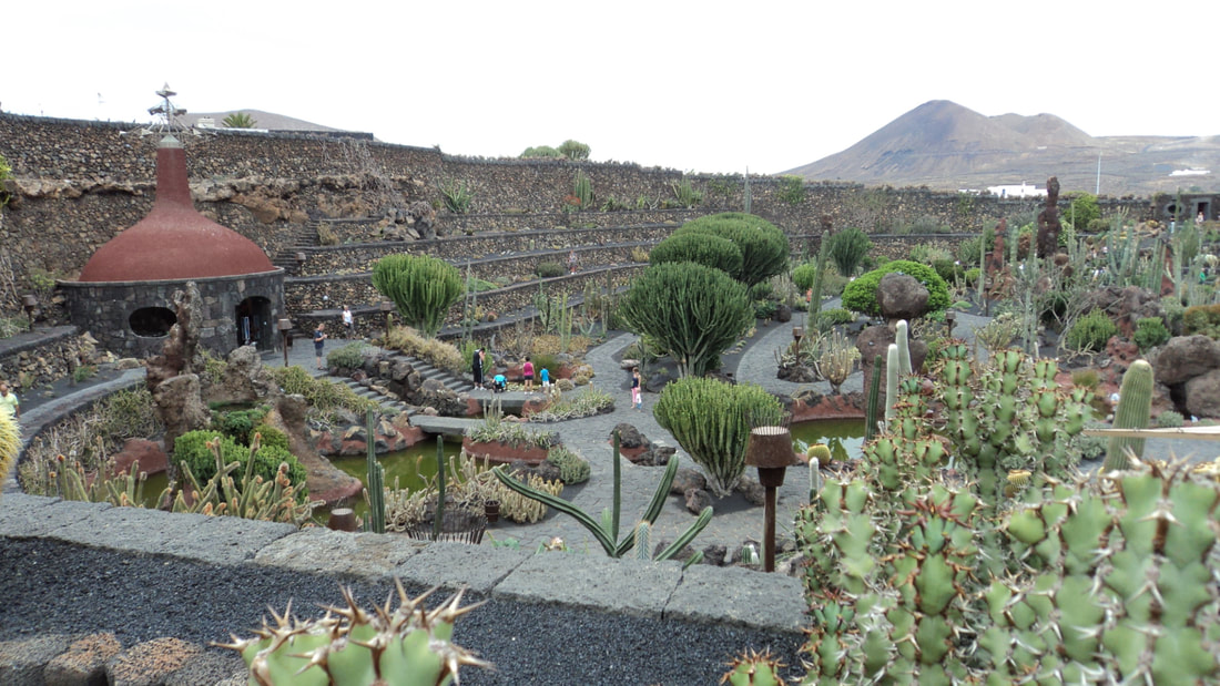 The Cactus Gardens of Lanzarote #lanzarotecactusgarden